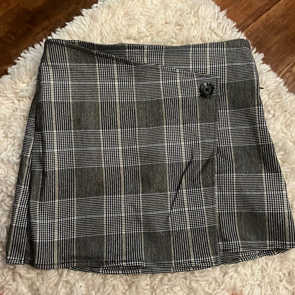 Plaid Skirt from Garage